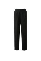 【全2色】テーラードパンツ（2WAYストレッチ・フレキシブルサージ・ウエストゴム・裾上げ済み）