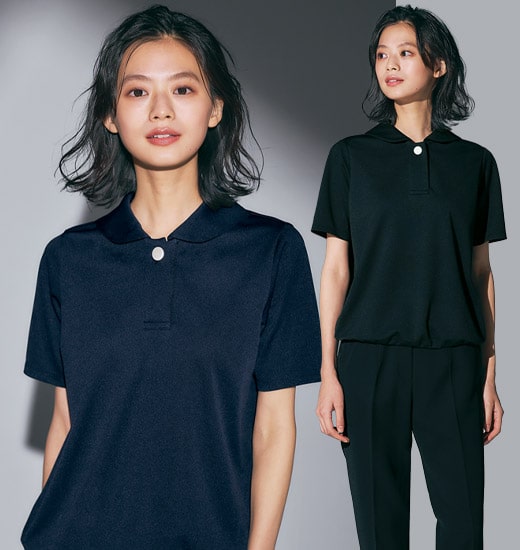 MARY QUANT/半袖ポロシャツ