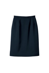 【全2色】スカート（スッキリ丈・ストレッチカルゼ）