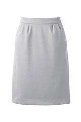 【全3色】セミタイトスカート（静電気防止・ヘリンボーンニット）