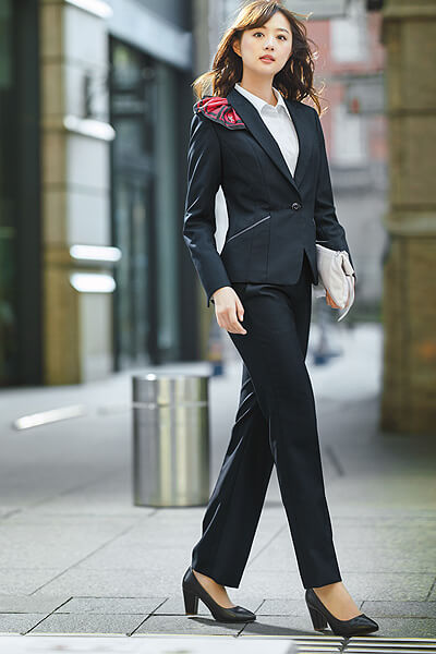 【全2色】ジャケット（ストレッチ・美スラッとSuits2）