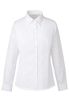 【全4色】長袖シャツブラウス（ナチュラルストレッチ・吸汗 ・速乾 ・UVカット ・透けにくい ・体温調整）