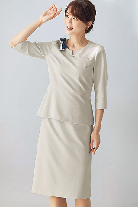 【LA BEAUTE】全2色・プルオーバートップス（クラッシースタイル）