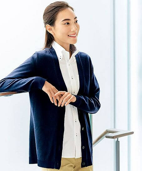 【WEB限定セール】【全5色】ロング丈カーディガン（レディース）