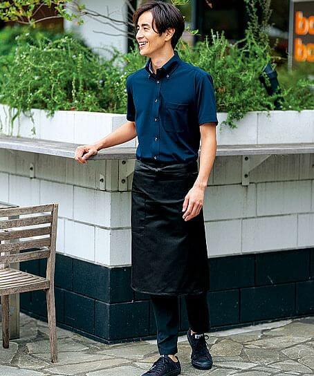 【WEB限定セール】【全8色】ミドル丈エプロン（丈：58cm・男女兼用）