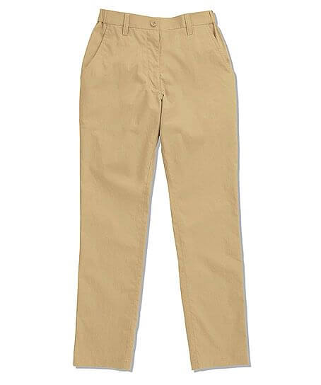 【WEB限定セール】【全4色】ストレッチパンツ（脇ゴム・帯電防止・レディース）