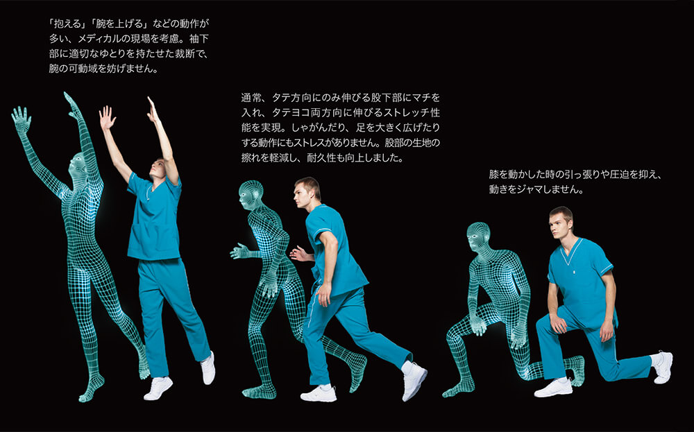 ミズノの医療白衣が選ばれる理由