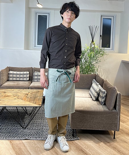 【全5色】スタンドカラーシャツ（抗菌・防臭/男女兼用）