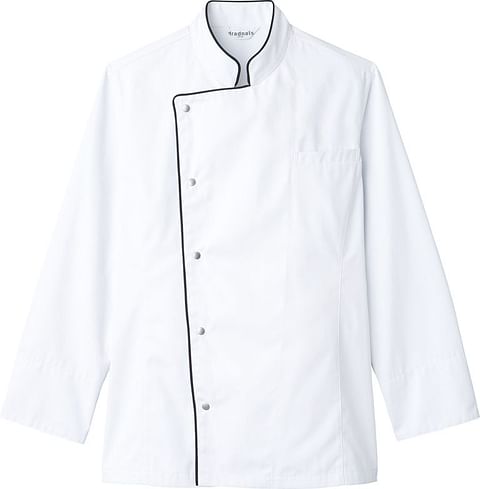 【全1色】コックコート(長袖・男女兼用)