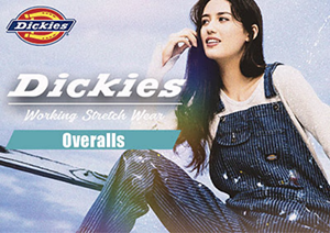 【Dickies】ディッキーズつなぎ服好評発売中！